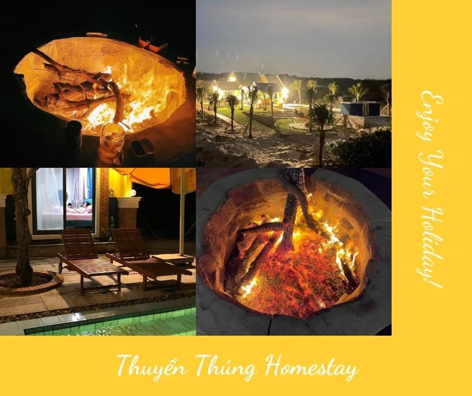 Thuyen Thung Homestay Pho Tri Extérieur photo